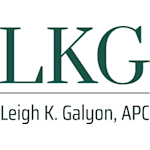 Clic para ver perfil de Leigh K. Galyon, APC, abogado de Custodia de un menor en San Diego, CA