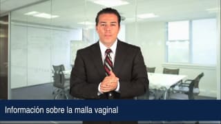Video Información sobre la malla vaginal